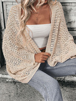 Elegant Batwing Sleeve Cardigan 6